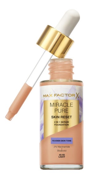 Max Factor Miracle Pure Skin Reset Foundation 40-60 Lumină