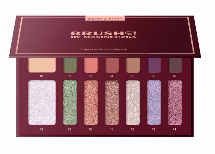 Paleta de farduri de ochi Brush Up! By Maxineczka