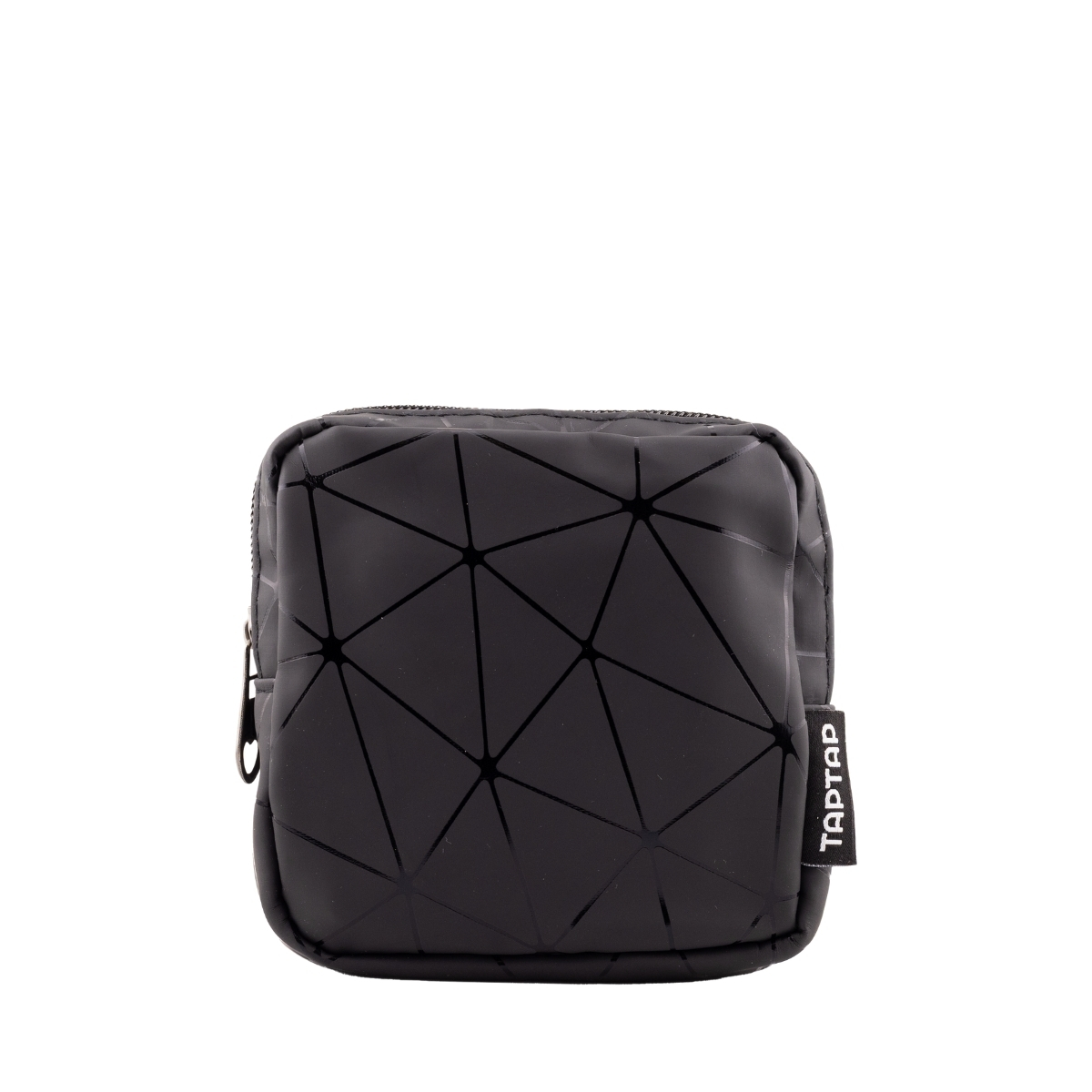 TAPTAP Geometric Cosmetic Bag Small Black