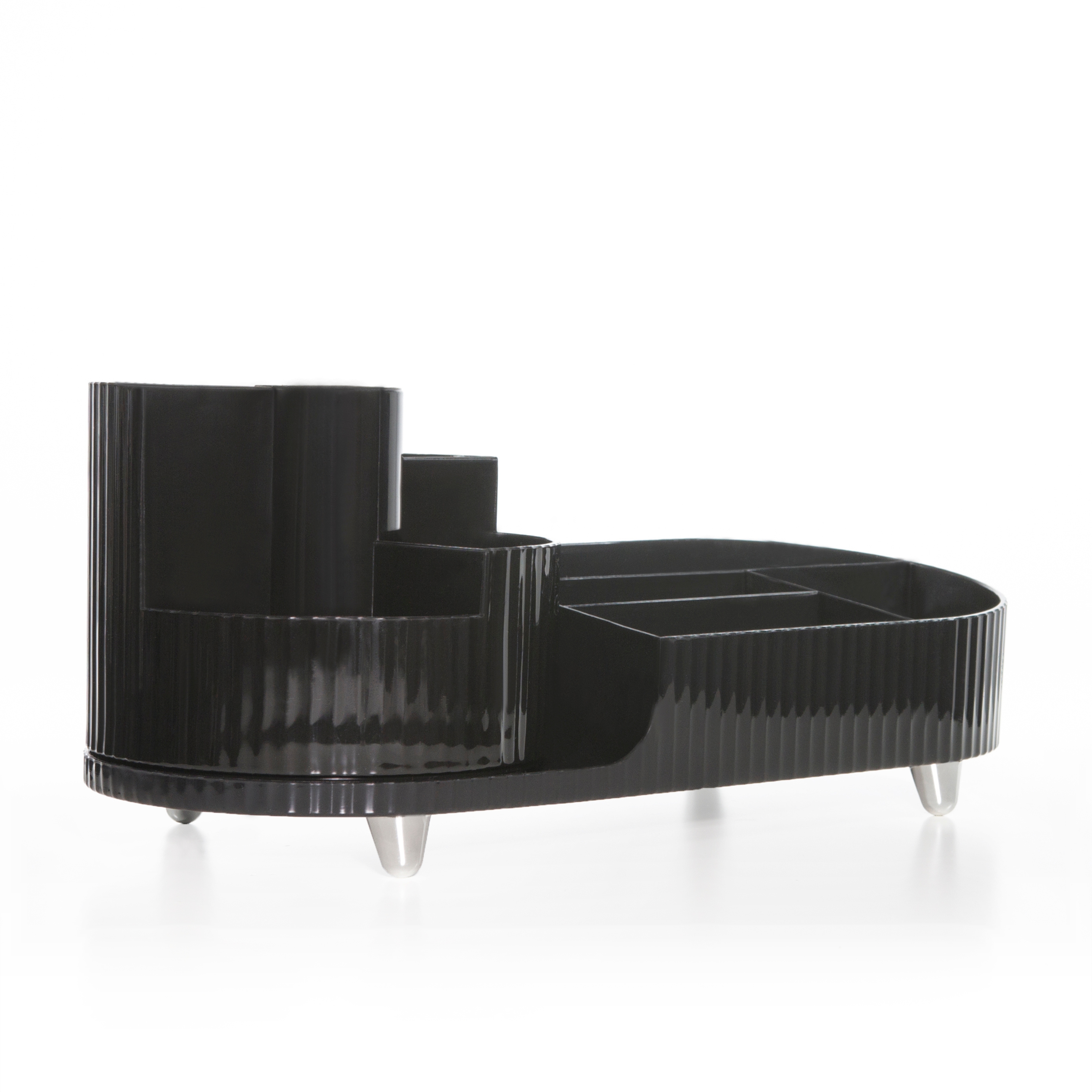 TAPTAP Organizator de cosmetice pivotant negru