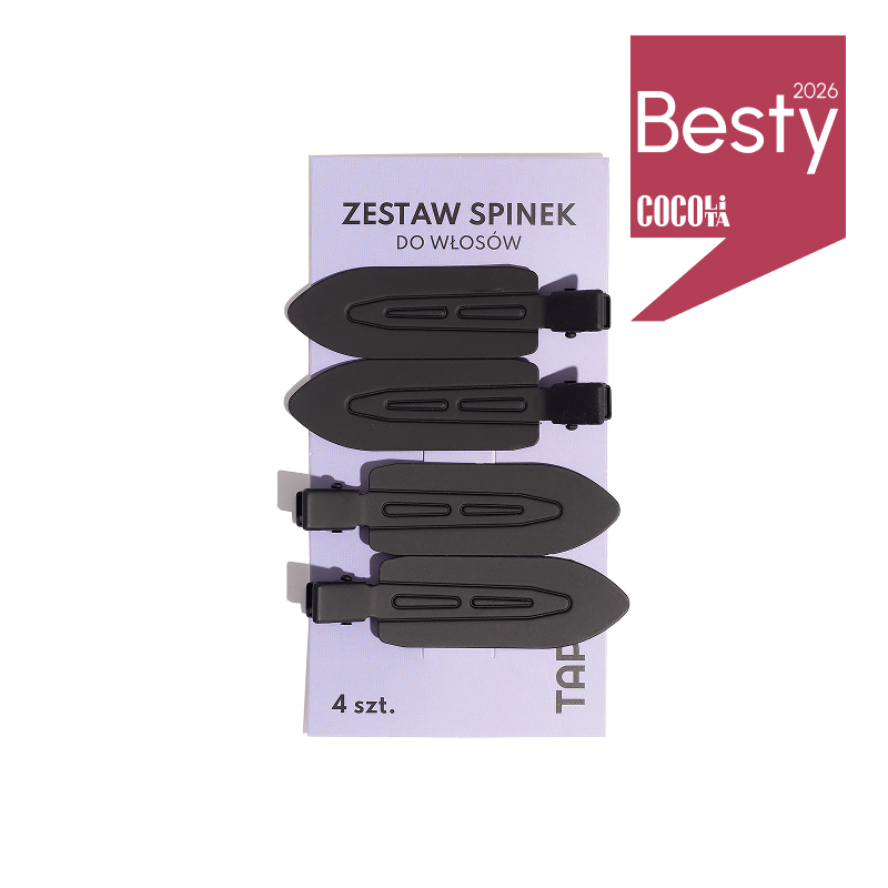 TAPTAP Clip de păr Set negru 4pcs