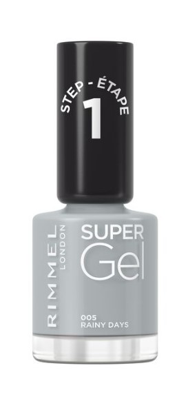 Rimmel Super Gel Nail Lacquer 005 Rainy Days