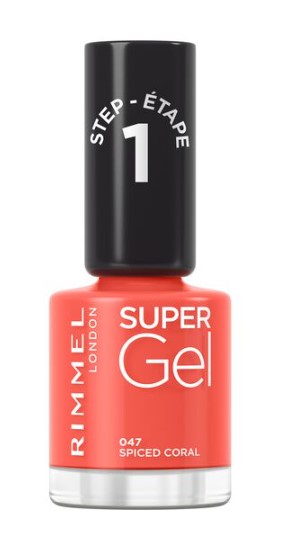 Rimmel Super Gel Nail Lacquer 047 Spiced Coral