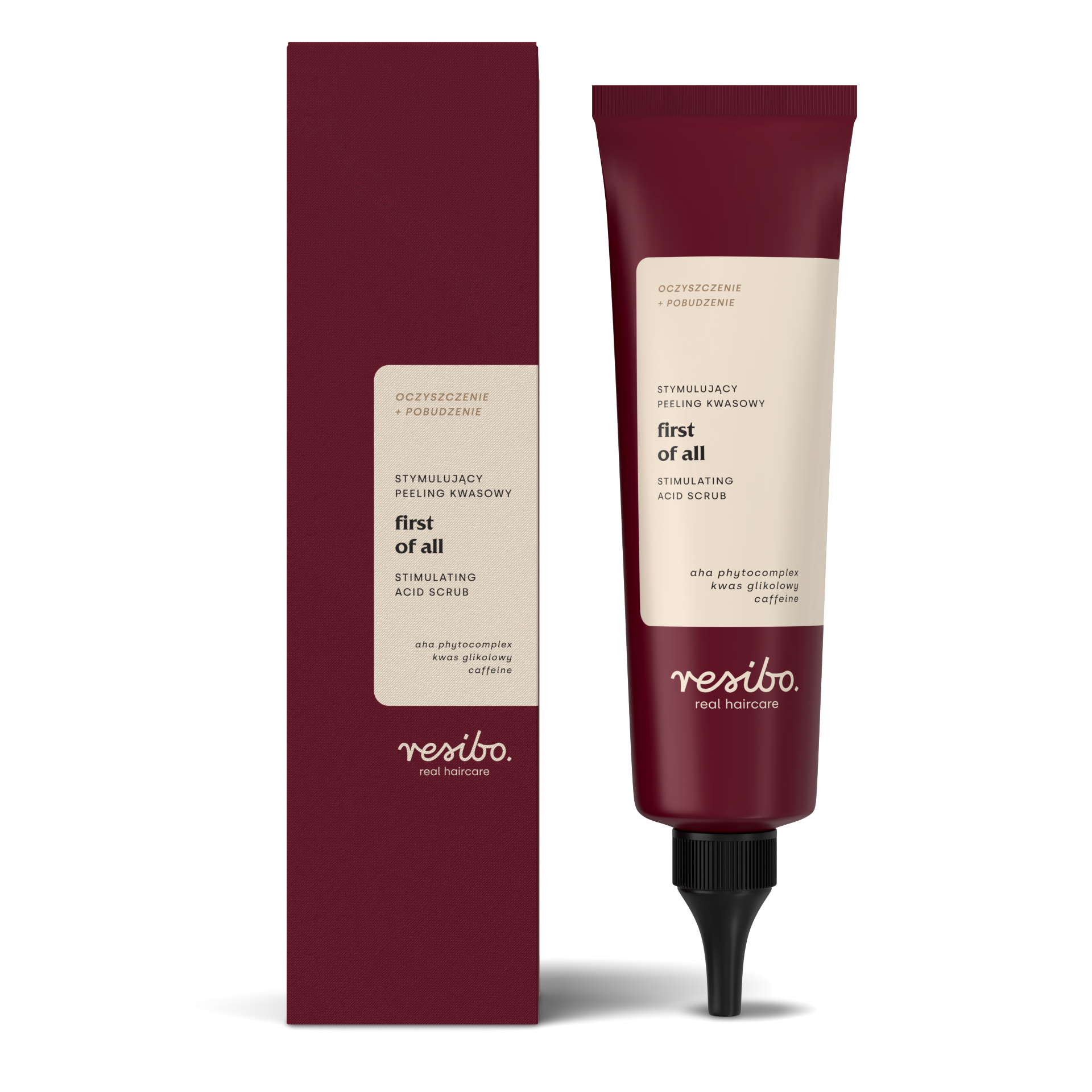 Resibo First of All Stimulating Acid Peel pentru scalp 100ml