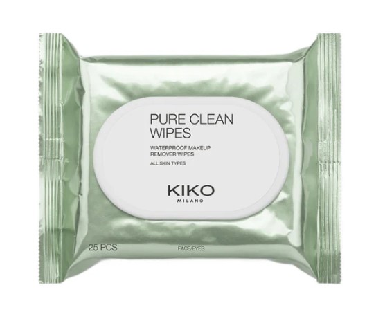 KIKO Milano Pure Clean Wipes Facial Make-up Remover Wipes 25pcs