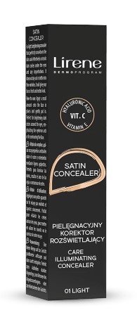 Lirene Satin Concealer Caring Iluminating Concealer 01 Light