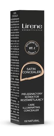 Lirene Satin Concealer Caring Iluminating Concealer 02 Natural
