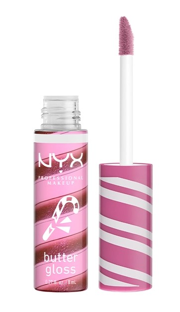 NYX Professional Makeup Butter Gloss Gloss de buze 04 Holly Berry Swirl