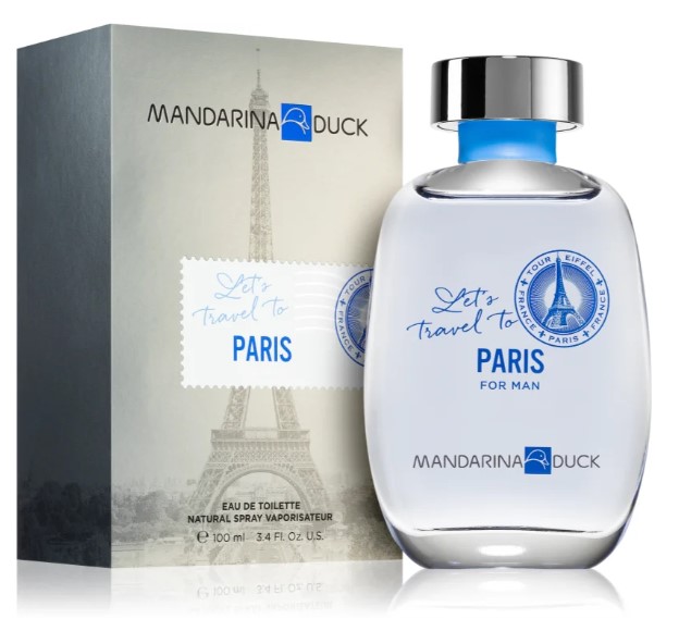 Mandarina Duck Lets Travel To Paris Apă de toaletă pentru bărbați 100ml