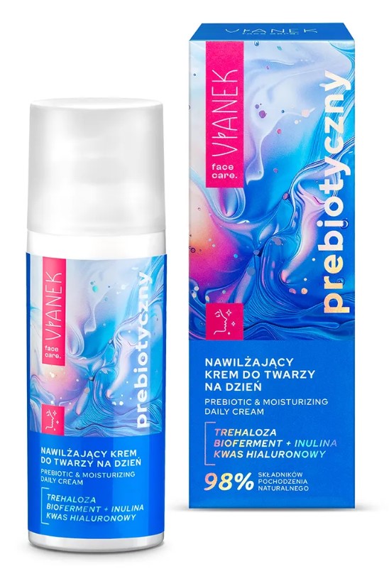Cremă de zi hidratantă prebiotică Vianek 50ml