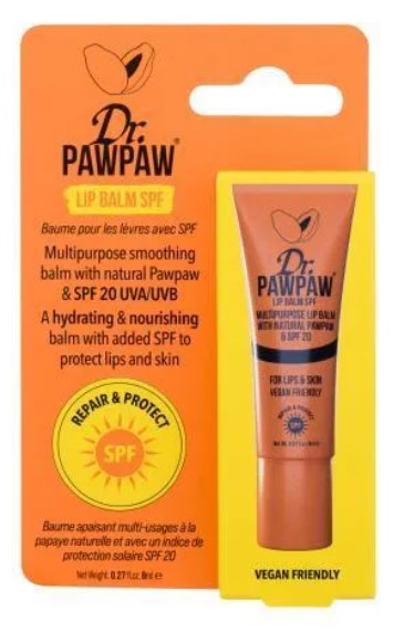 Balsam de buze Dr. PAWPAW Balsam de buze hidratant SPF20 8ml