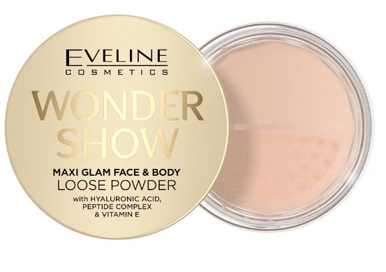 Eveline Wonder Show Maxi Glam Pudră iluminatoare pentru față și corp