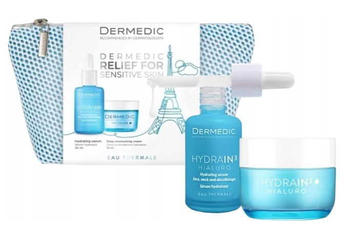 Dermedic Hydrain 3 Hialuro Kit cosmetic de îngrijire facială