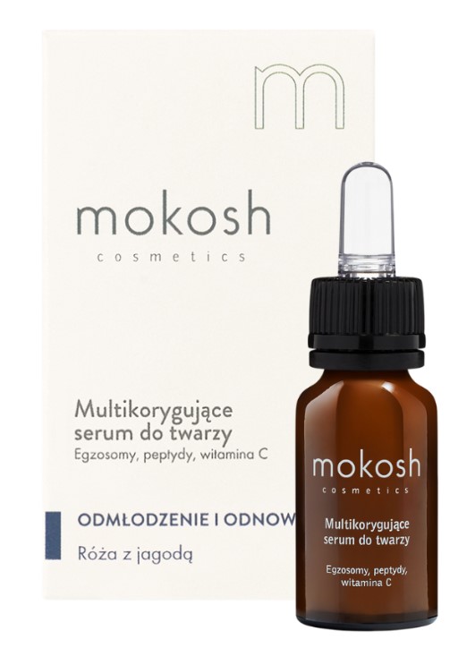 Mokosh Multicorrecting Face Serum Rose-Blueberry 12ml