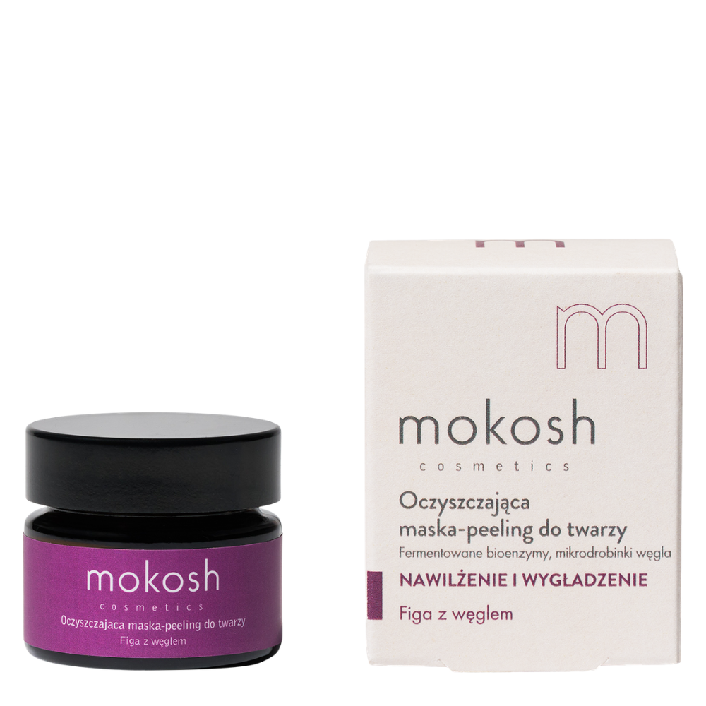 Mokosh Purifying Fig and Coal Face Mask 15ml