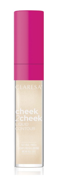 Claresa Cheek 2 Cheek Subluminator lichid 01 Crystal Light