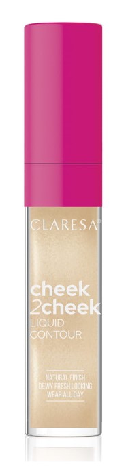 Claresa Cheek 2 Cheek iluminator lichid 02 Glam Glow