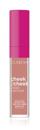 Claresa Cheek 2 Cheek Blush lichid 01 Tea Rose