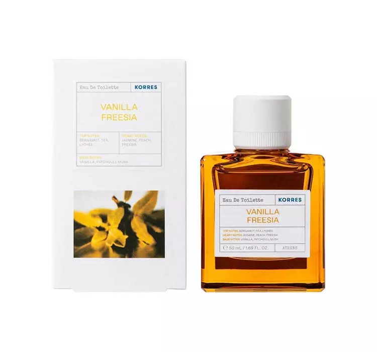 KORRES Vanilla Freesia EDT Eau de Toilette pentru femei 50ml