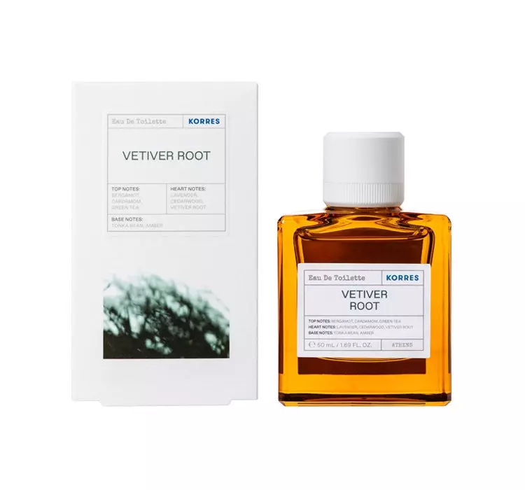 KORRES Vetiver Root EDT Eau de Toilette pentru bărbați 50ml