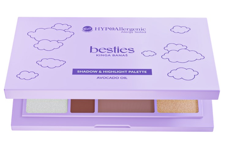 Bell x Besties Kinga Banaś Eyeshadow and Face Highlighter Set