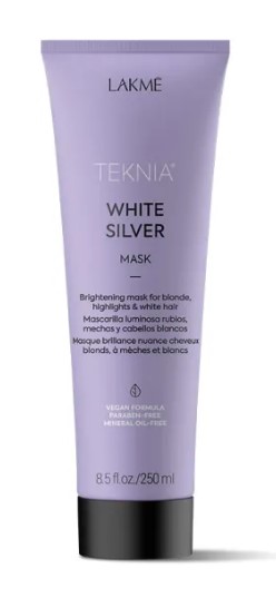 Mască de păr Lakme Teknia White Silver pentru păr blond 250ml