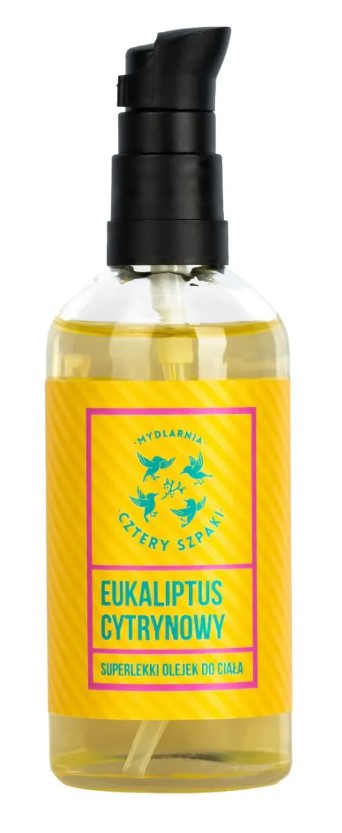Mydlarnia Cztery Szpaki Superlight Eucalyptus Lemon Body Oil 100ml