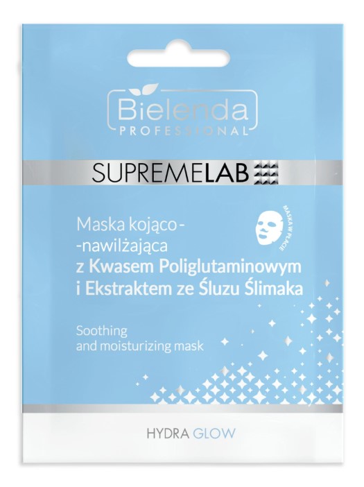 Bielenda Professional Hydra Glow Mască calmantă și hidratantă