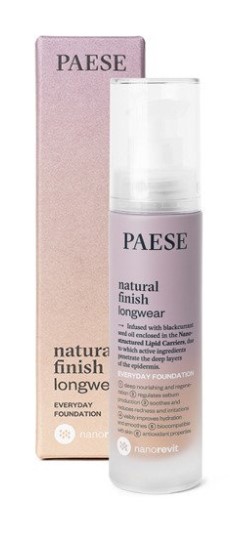 PAESE Nanorevit Natural Finish Longwear Foundation 06 Miere