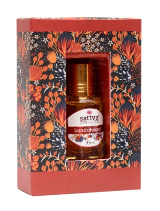 Sattva Parfum indian în ulei de lemn de santal 10ml