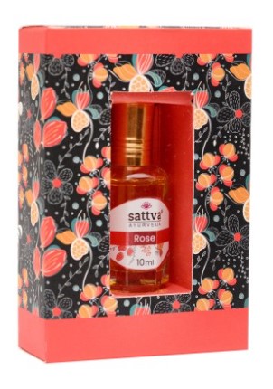 Sattva Indian Rose Parfum în ulei 10ml