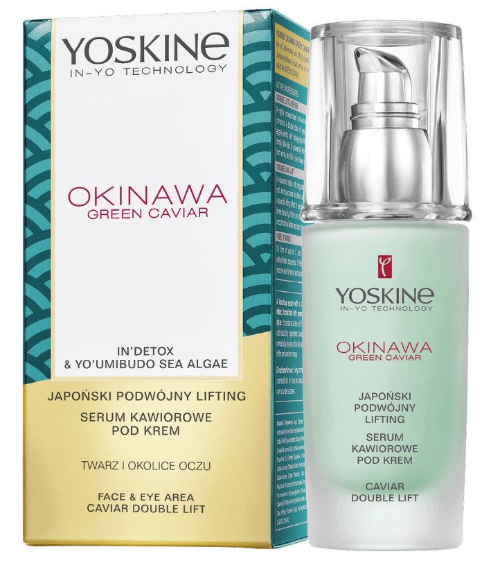 YOSKINE Okinava Green Caviar Serum sub cremă 30ml