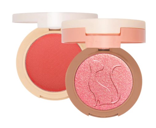 J.Cat Beauty Piece of Cake Blush și iluminator 2 în 1 105 One in a Melon