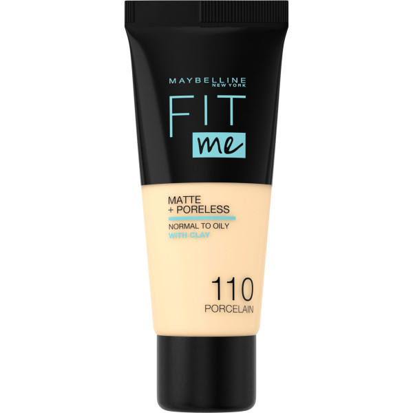 Maybelline Fit Me! Matte + Poreless Mattifying Foundation 110 Porcelain