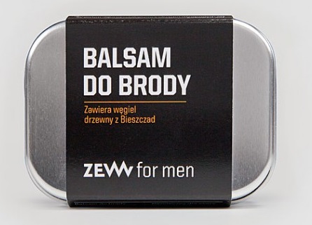 ZEW Balsam pentru barbă cu cărbune 80ml