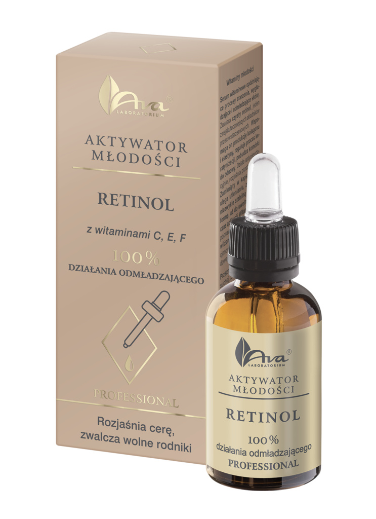 AVA Retinol cu vitaminele C, E și F Youth Activator 30ml