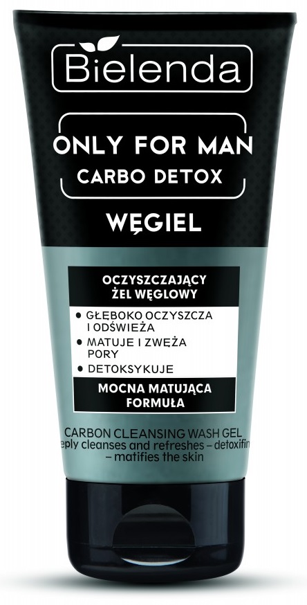 Bielenda Only for Man Gel de curățare facială purificator pentru bărbați