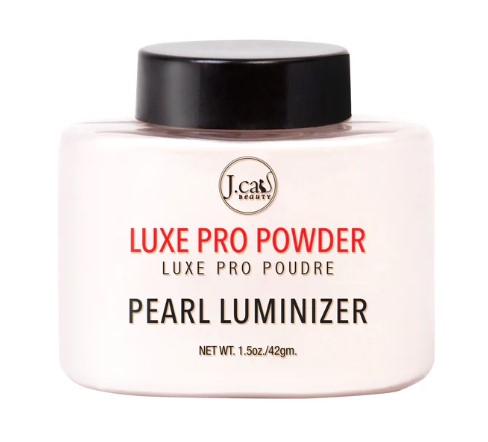J.Cat Beauty Luxe Pro Powder Pudră fixă 102 Pearl Luminizer