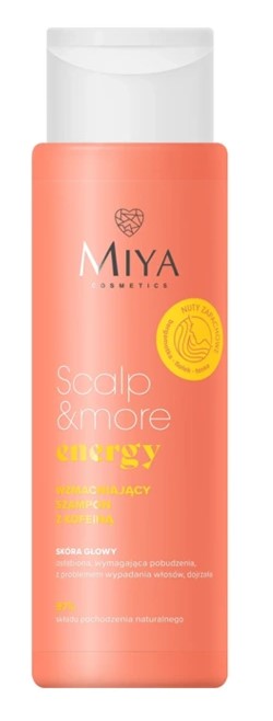 MIYA Scalp &amp; More Șampon de întărire a părului cu cafeină 300ml