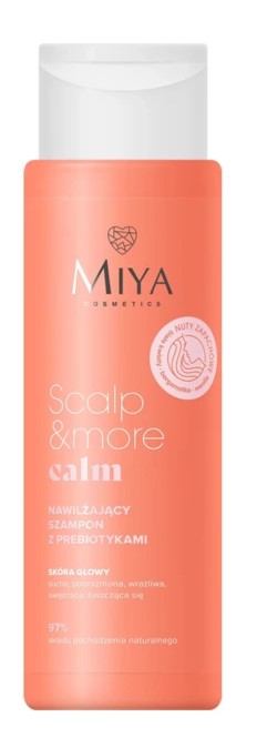 MIYA Scalp &amp; More Șampon hidratant pentru păr cu prebiotice 300ml