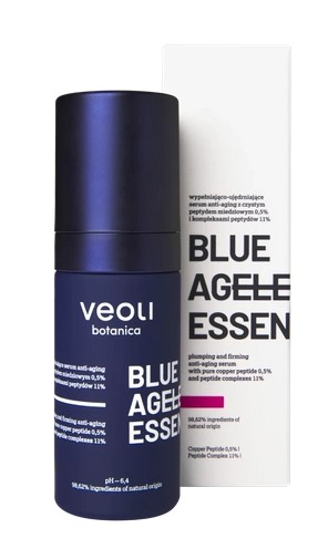 Veoli Botanica Blue Ageless Essence Ser de umplere și fermitate pentru față 30ml
