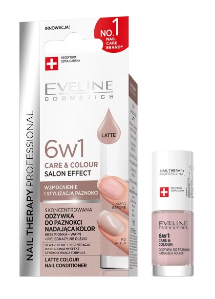 Eveline Nail Conditioner 6in1 Latte