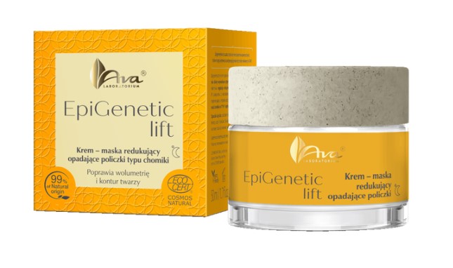 AVA EpiGenetic Lift Cream-Mask pentru reducerea obrajilor căzuți 50ml
