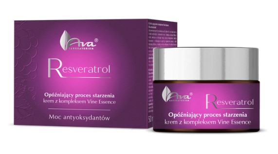 AVA Resveratrol Cremă anti-îmbătrânire cu complexul Vine Essence 50ml