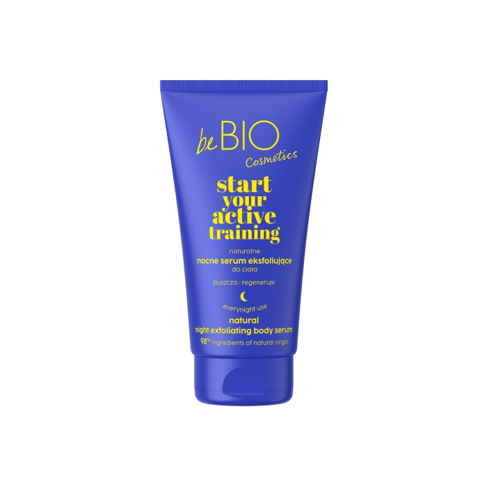 beBIO Start Your Active Training Night Exfoliating Body Serum 150ml