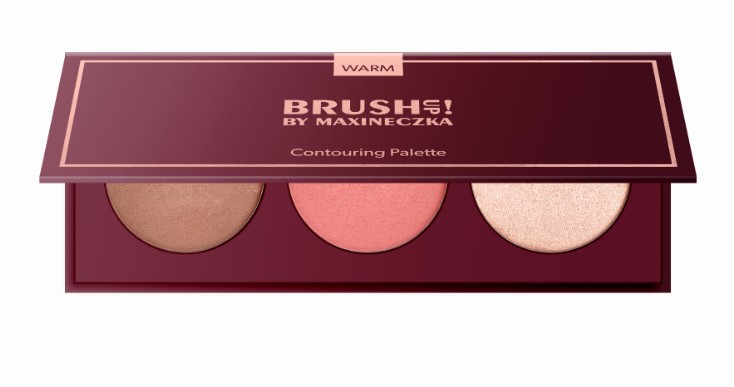 Brush Up! by Maxineczka Paletă de contur pentru față 02 Warm