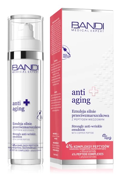 Bandi Emulsie anti-îmbătrânire cu peptidă de cupru 50ml