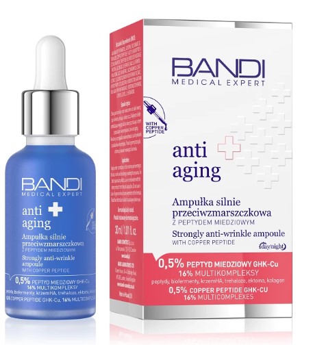 Bandi Anti-Aging Ampoule cu peptidă de cupru 30ml