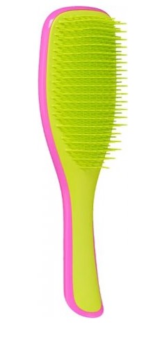 Tangle Teezer Perie de descurcat roz și Cyber Lime
