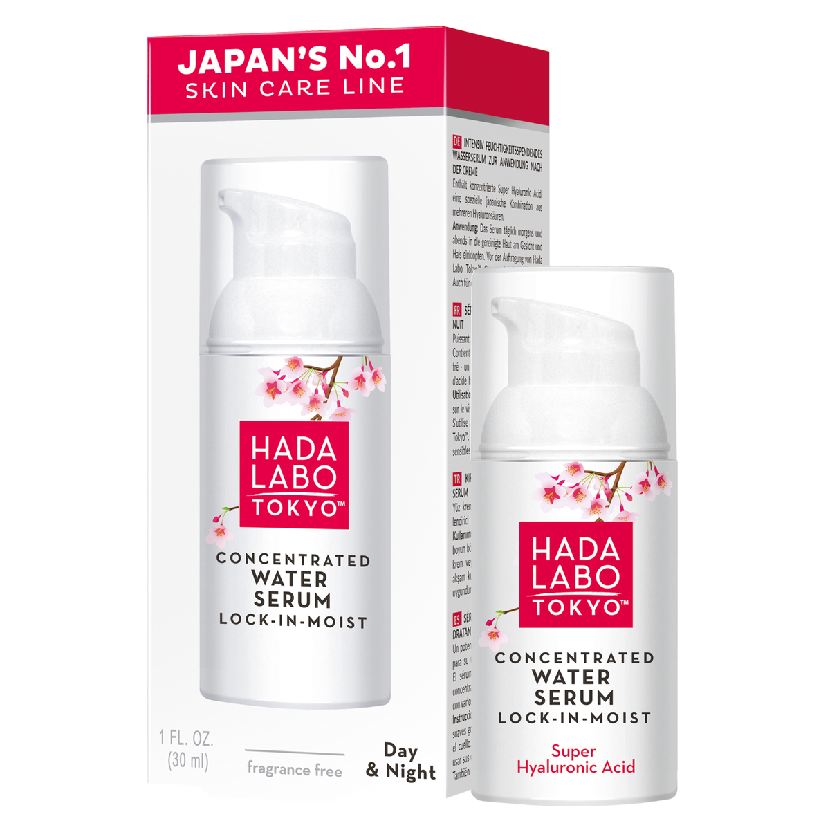 Hada Labo Tokyo White Water Lock-In-Moist Serum 30ml